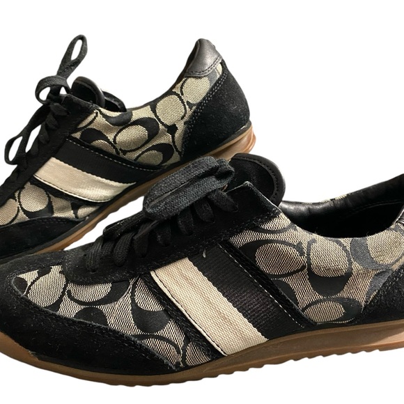 Coach Men’s Monogram Canvas Bruce Sneakers in 8 - Picture 13 of 13